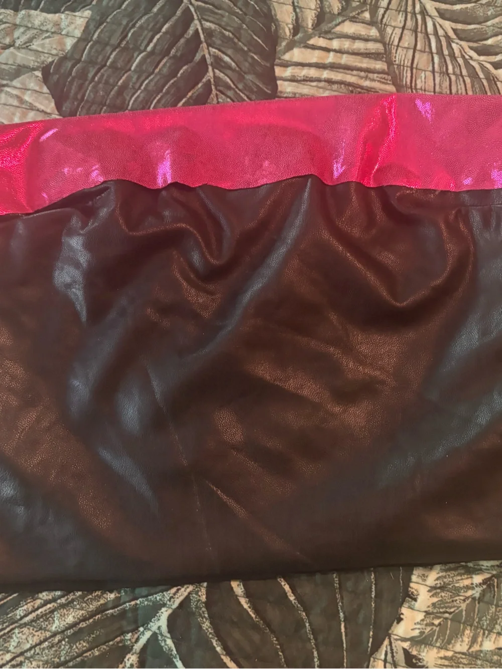 Pink and  black Women's Tote Bag